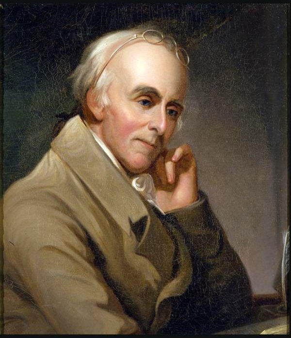 Benjamin Rush Painting by Peale — Бенджамін Раш — фізіологічний матеріаліст і батько-засновник США