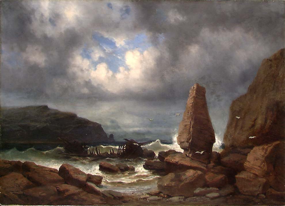 Coastal Part with Bauta and Wreckage — Мемуари Інституту. Клас моральних і політичних наук. Другий том (1799)