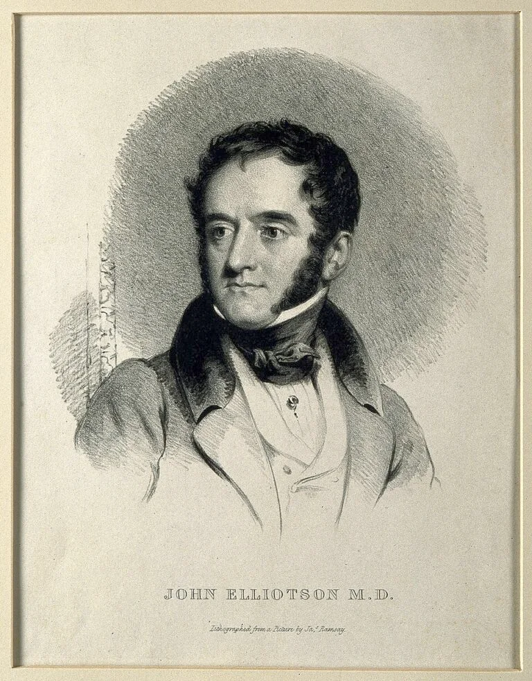 John Elliotson. Lithograph after J. Ramsay. Wellcome V0001756 768x982 1 — Журнал «The Zoist»: матеріалізм Елліотсона й Енглдью
