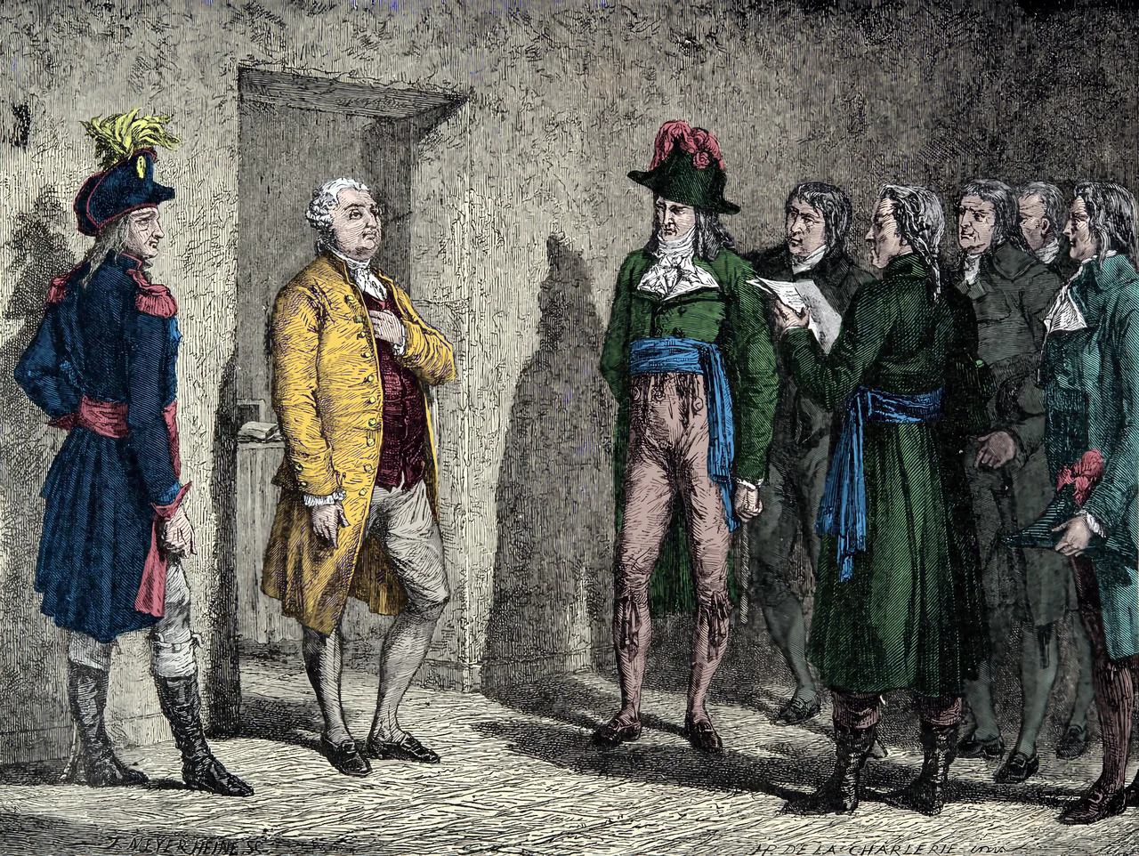 Joseph Garat 1749 1833 proclame arrestation du roi Louis XVI 1754 93 — Домінік Жозеф Гара і філософія французьких ідеологів