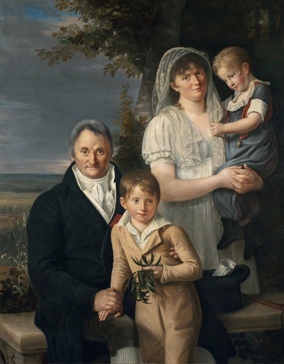 Philippe Pinel and his family by Julie Forestier — Філіпп Пінель і революція в психіатрії