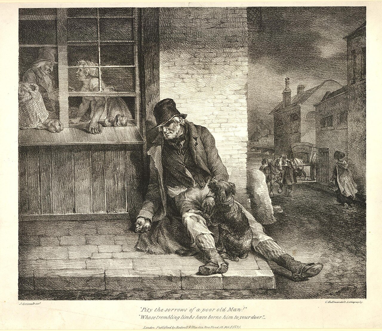 Pity the sorrows of a poor old man . BM 18721012.3778 1 — Жозеф Марі Дежерандо. Філософія і наука про людину