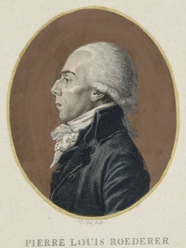 Portrait de Pierre Louis comte Roederer — П’єр Луї Редерер. Матеріалізм, механіцизм і філософія суспільної організації в епоху Просвітництва